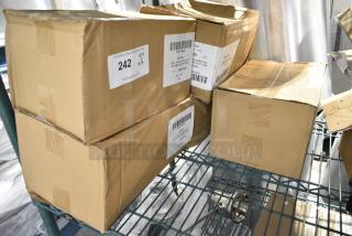 5 Boxes of BRAND NEW! San Jamar 8573MV Yellow Medium Viscosity Valve for EZ-KLEEN® Sauce Bottles. 5 Times Your Bid!
