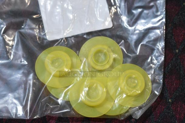 5 Boxes of BRAND NEW! San Jamar 8573MV Yellow Medium Viscosity Valve for EZ-KLEEN® Sauce Bottles. 5 Times Your Bid! - Image 3 of 5