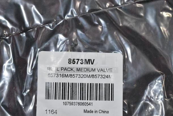 5 Boxes of BRAND NEW! San Jamar 8573MV Yellow Medium Viscosity Valve for EZ-KLEEN® Sauce Bottles. 5 Times Your Bid! - Image 4 of 5