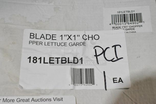4 Various BRAND NEW! Items Including Garde 181LETBLD1 1" Blade Assembly for Lettuce Chopper, 3 Sink Drains. 4 Times Your Bid! - Image 6 of 6