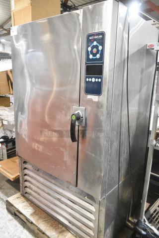 Alto Shaam QC2-40 Stainless Steel Commercial Blast Chiller w/ 2 Probes. 115/208-230 Volts, 1 Phase.