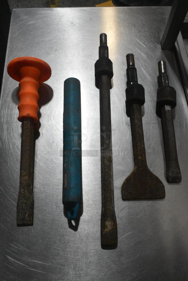 Bosch Yellow Metal Tool Box w/ Contents. - Image 4 of 6