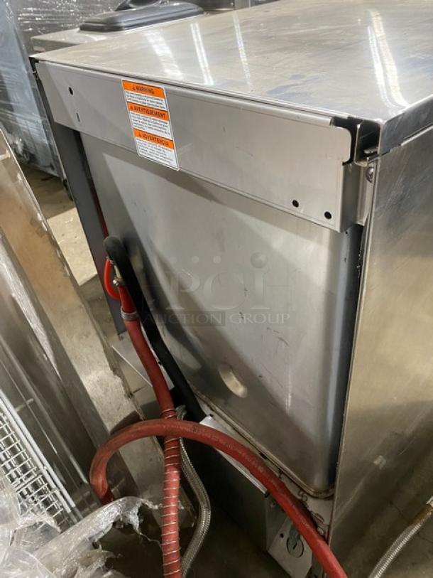 Hobart! New Body Style! Commercial Stainless Steel Heavy Duty High Temp Undercounter Dishwasher! With Full Size Cup Rack! Model: LXEH SN: 231182121! 120/208-240V 1 Phase! - Image 3 of 9