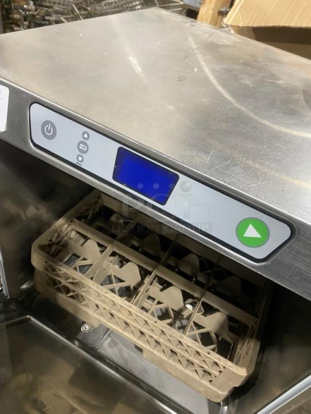 Hobart! New Body Style! Commercial Stainless Steel Heavy Duty High Temp Undercounter Dishwasher! With Full Size Cup Rack! Model: LXEH SN: 231182121! 120/208-240V 1 Phase! - Image 7 of 9