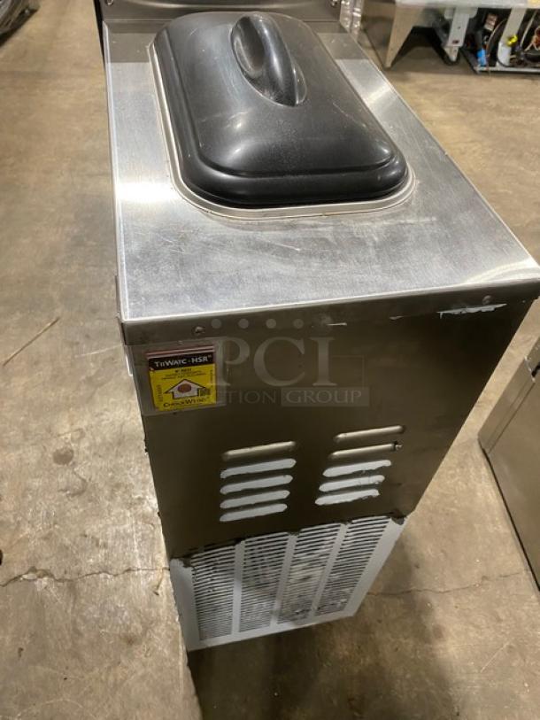 Vevor Commercial Stainless Steel Countertop Single Bowl Slushie/Frozen Drink Machine! With LED Display Light! Model: XRJF-11 SN: 230511 6974 4 0039! 120V! On Legs! - Image 4 of 8
