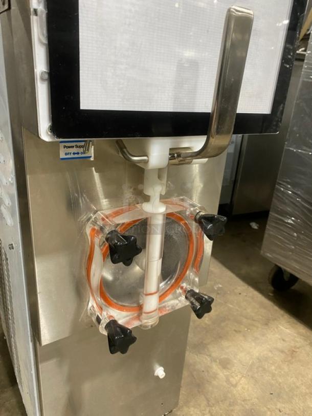 Vevor Commercial Stainless Steel Countertop Single Bowl Slushie/Frozen Drink Machine! With LED Display Light! Model: XRJF-11 SN: 230511 6974 4 0039! 120V! On Legs! - Image 5 of 8