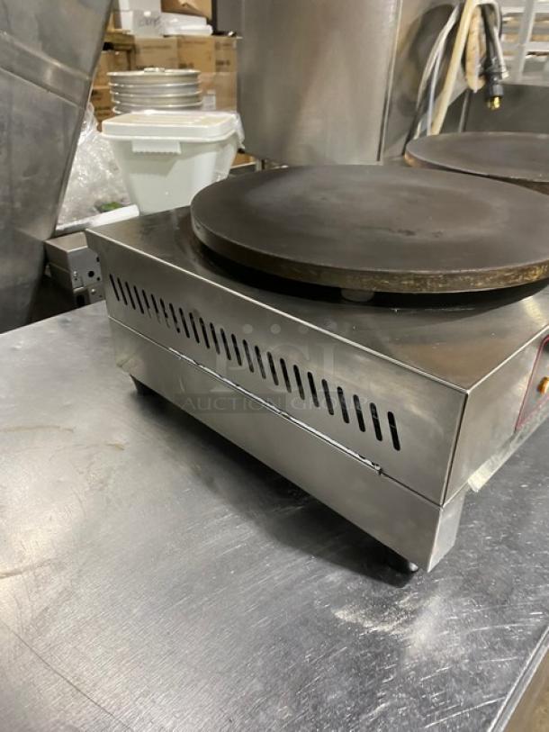 2023! Commercial Stainless Steel Electric Powered Countertop Thermal 2 Burner Halberd Stove! Model: DE-2! 110V! On Legs! - Image 3 of 9