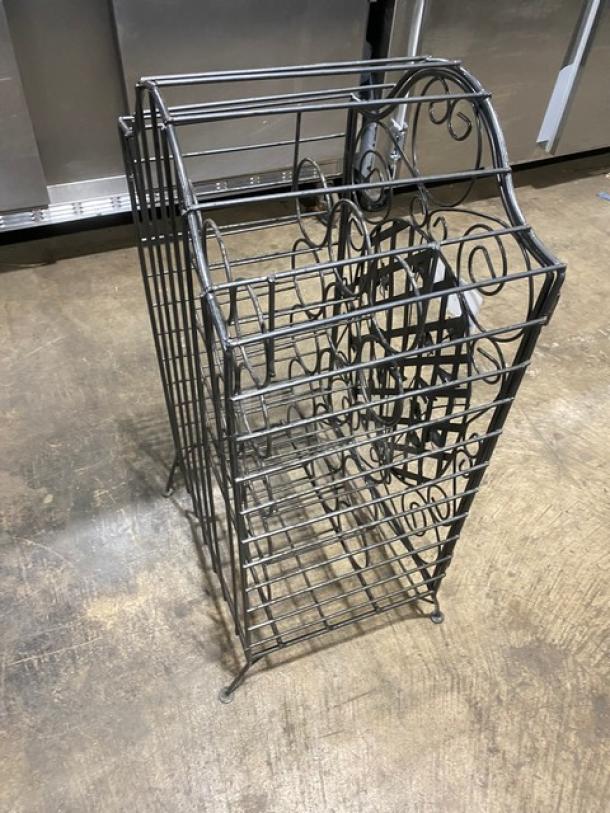 Commercial 15 Bottle Decorative Wine Rack! - Image 4 of 6