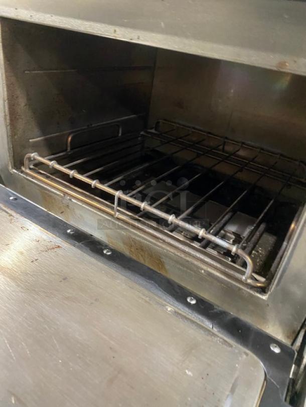 TurboChef Commercial Stainless Steel Electric Powered Rapid Cook Convection Oven! Model: NGC SN: NGCD613446! 208/230-240V! On Double Shelf Stand With Casters! - Image 5 of 9