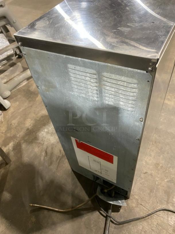 Scotsman Commercial Stainless Steel Air Cooled Undercounter Gourmet Cube Ice Machine! With Single Door Built-In Ice Bin! Model: CU50GA-1A SN: 12111320012451! 115V 1 Phase! - Image 4 of 9