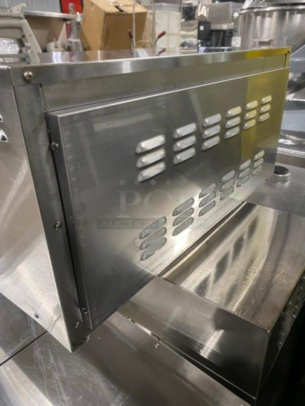Carter Hoffmann Commercial Stainless Steel Freestanding Heated 2 Tier Holding/Warming Unit! Model: MC212S SN: 461709-042012! 120V! - Image 4 of 8