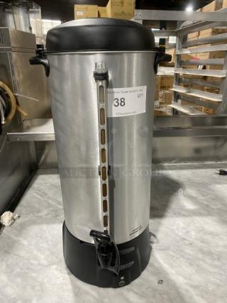 Proctor Silex Commercial Stainless Steel Coffee Urn/Percolator!