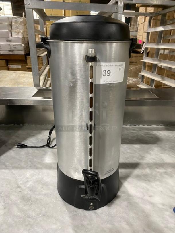 Proctor Silex Commercial Stainless Steel Coffee Urn/Percolator! - Image 1 of 6