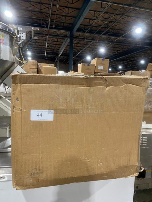 New In The Box! Equipex Roller Grill Series Commercial Stainless Steel Electric Powered Countertop Toaster Oven! With 2 Tiers! With Wire Oven Racks!  Model: TS327 SN: OJ402148! 208/240V 1 Phase! On Legs! - Image 1 of 11