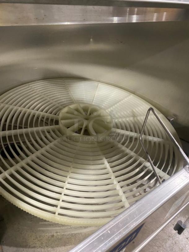 Jackson Commercial Stainless Steel Carousel Type Underbar Glass Washing Machine! Model: DELTA 1200 SN: 18J366337! 208/230V 1 Phase! On Legs! - Image 5 of 8