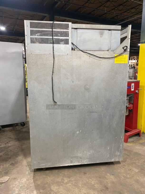 Hoshizaki Commercial Stainless Steel Solid 2 Door Safe Temp Reach In Refrigerator! With Built-in Pan Holding Racks! Model: RH2-AAC SN: N60580G! 115V 1 Phase! On Casters! - Image 2 of 8