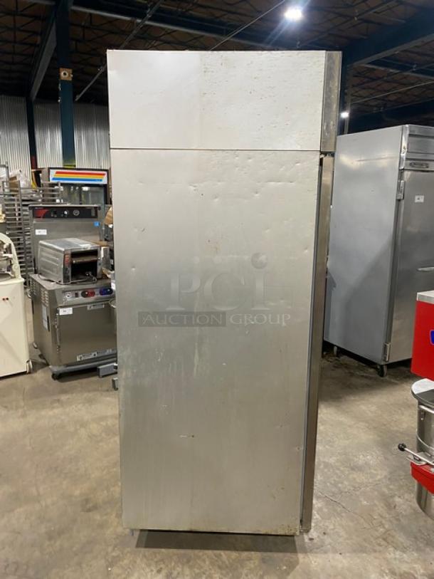 Hoshizaki Commercial Stainless Steel Solid 2 Door Safe Temp Reach In Refrigerator! With Built-in Pan Holding Racks! Model: RH2-AAC SN: N60580G! 115V 1 Phase! On Casters! - Image 3 of 8