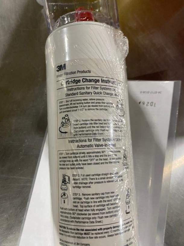 New In The Box! 3M Series 8000 SQC Replacement Cartridges! 1.5 GPM Flow Rate! Model: CFS8110-S Part: 5572003! All One Money! - Image 4 of 5