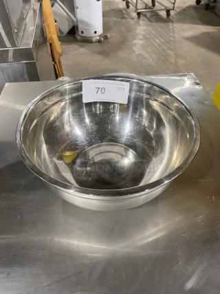 Gourmet Kitchen Commercial Stainless Steel Mixing Bowl!