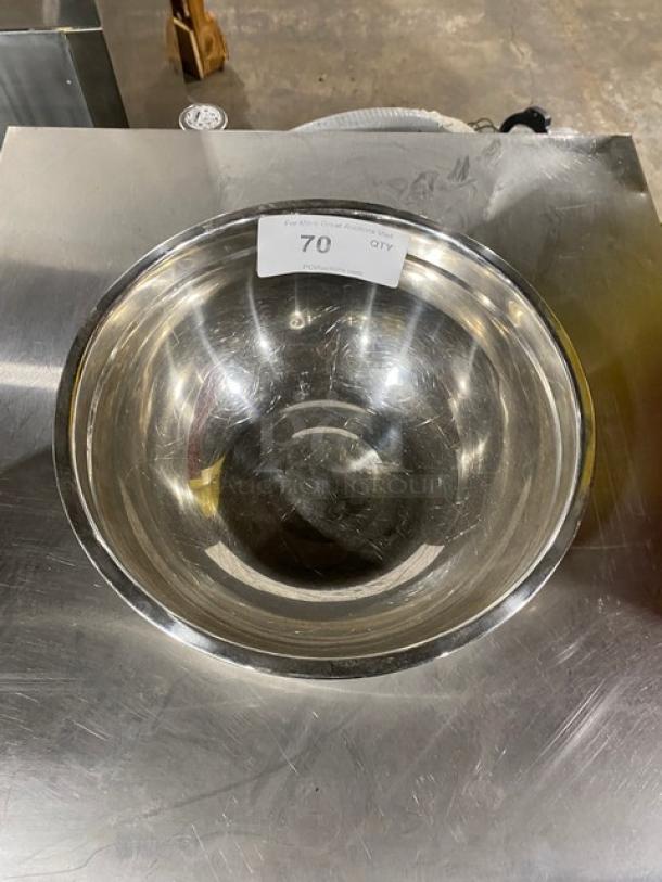 Gourmet Kitchen Commercial Stainless Steel Mixing Bowl! - Image 2 of 4