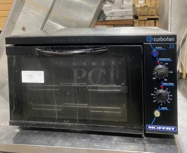 Moffat Commercial Electric Powered Countertop TurboFan Convection Oven! With Oven Wire Rack! Model: E25 SN: 253442! 120V! - Image 1 of 8