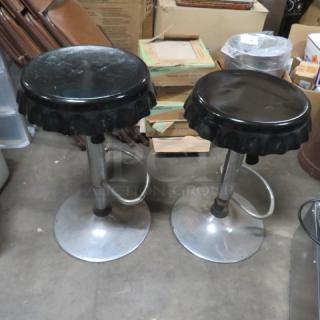 Adjustable Height Bar Stool. 2XBID