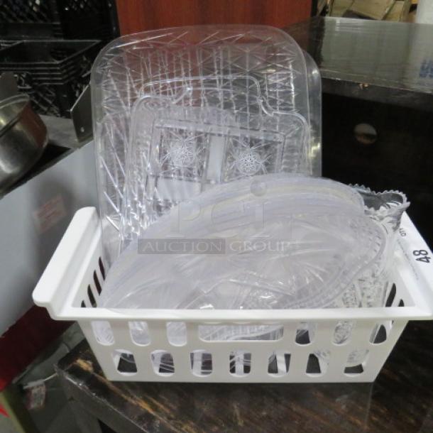 One Lot Of Assorted Serveware. - Image 1 of 1