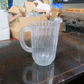 Cambro 32oz Clear Poly Pitcher. 6XBID