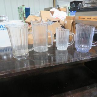 Assorted Poly Pitcher. 4XBID
