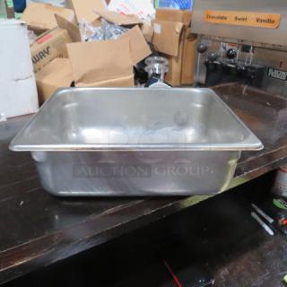 1/2 SIZE 4 Inch Deep Hotel Pan. 2XBID