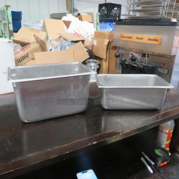 1/4 Size Assorted Hotel Pan. 2XBID - Image 1 of 1