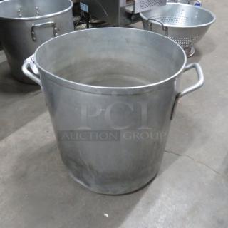 One 13X14.5 Aluminum Stock Pot.