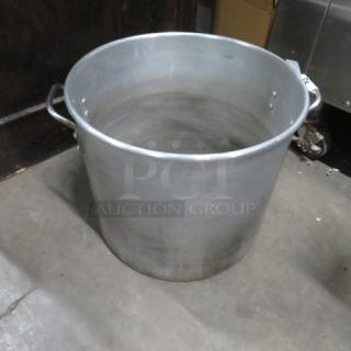One 14X13Aluminum Stock Pot.