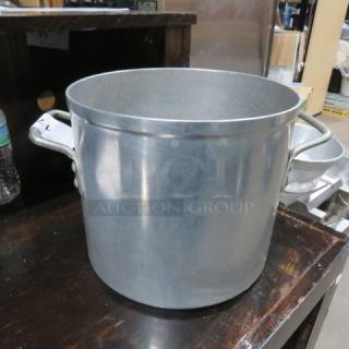One 10X9 Aluminum  Stock Pot.
