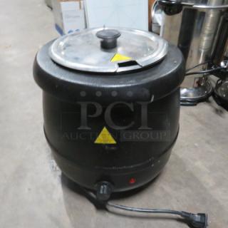 One Glenray 10.5 Quart Electric Soup Kettle. 120 Volt. # 1021803.