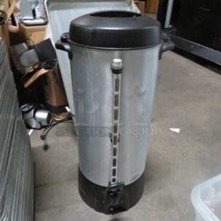 One Proctor Silex 100 Cup Coffee Brewer/Dispenser.