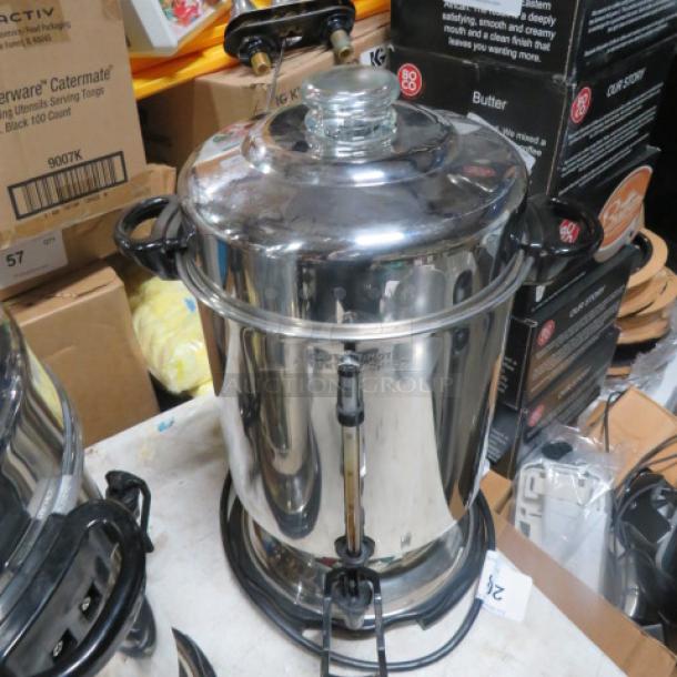 One Hamilton Beach 60 Cup Coffee Brewer/Dispenser. - Image 1 of 1