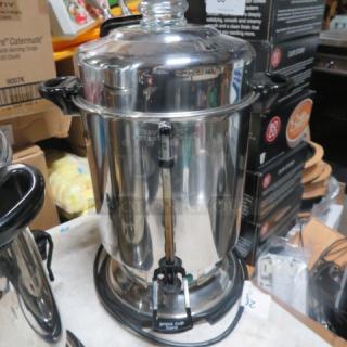 One Hamilton Beach 60 Cup Coffee Brewer/Dispenser.