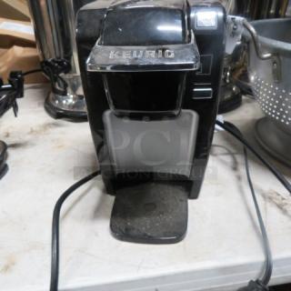 One Keurig Coffee Brewer.
