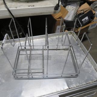 One Metal Pan Holder.