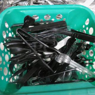 One Lot Of Assorted Poly Tongs.