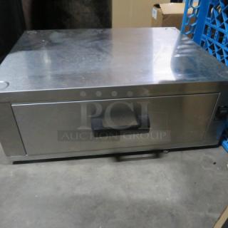 One Stainless Steel 1 Drawer Warmer. # 8561-00-000. 115 Volt. 24.5X19X9