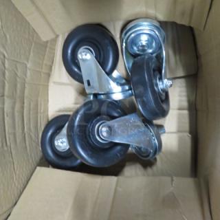 One Set Of 4 Inch Casters. Look NEW.
