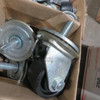 One Set Of 3 Inch Casters. Look NEW.