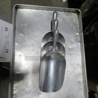 58oz Aluminum Scoop. 3XBID