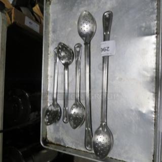 Assorted Perforated Spoon. 5XBID