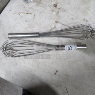 Assorted SS Whip. 2XBID
