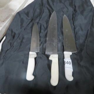 Assorted Chef Knife. 3XBID