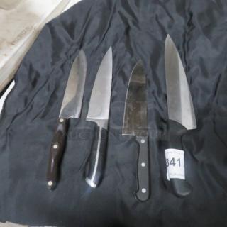 Assorted Chef Knife. 4XBID