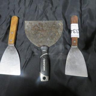 Assorted Scraper. 3XBID